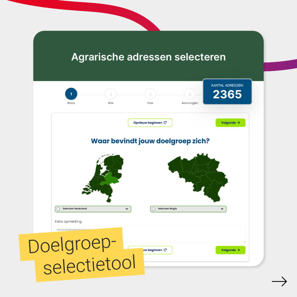doelgroepselectietool