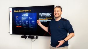 Jan Pieter, AI specialist, bij MixCom marketing