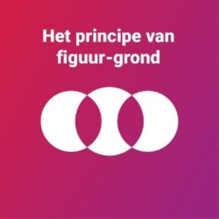 Ux design principe figuur-grond