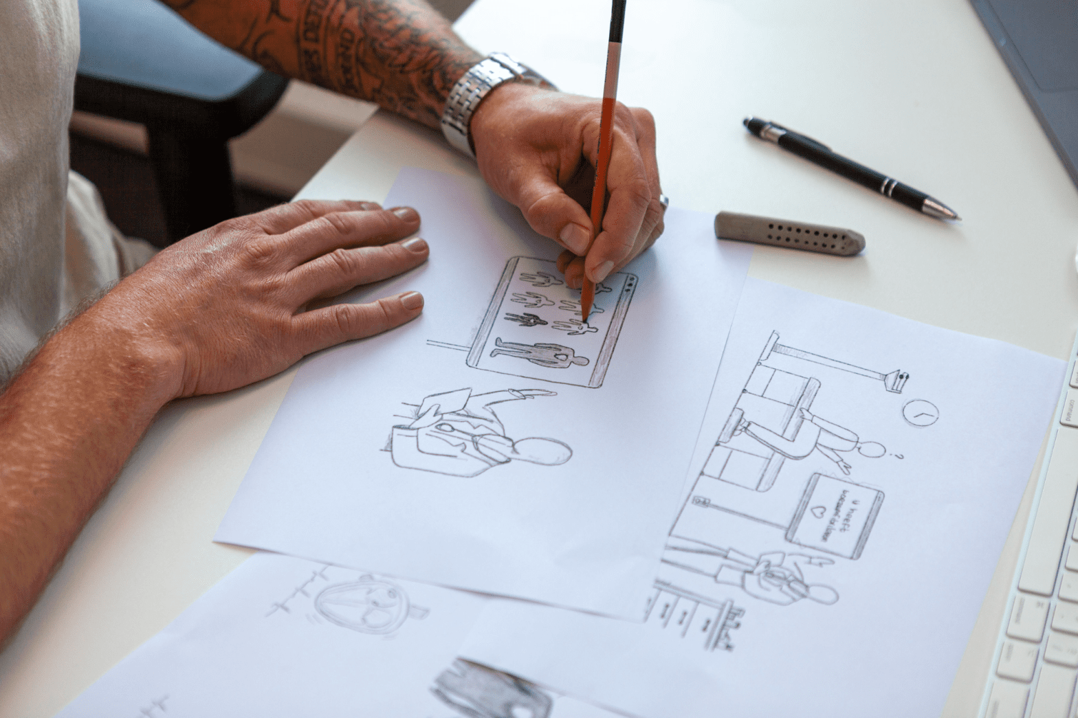 creatie van storyboards tot video. Animatievideo's in zwolle